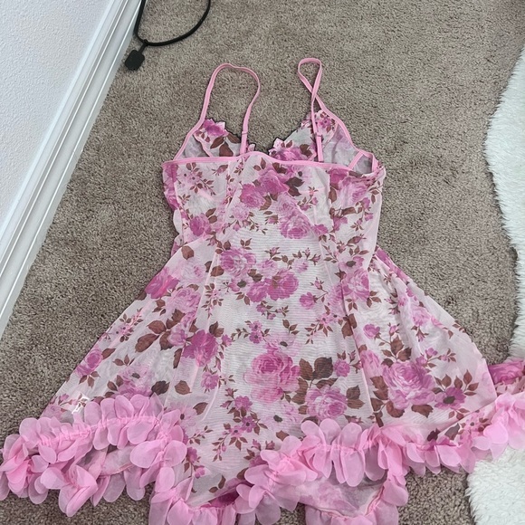 Shein flower slip dress‎ size small - Picture 4 of 5